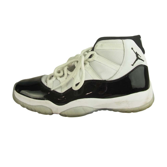 NIKE ナイキ 378037-100 Air Jordan 11 Concord エアジョーダン 11 コンコルド スニーカー ブラック系 ホワイト系 27.5㎝【中古】