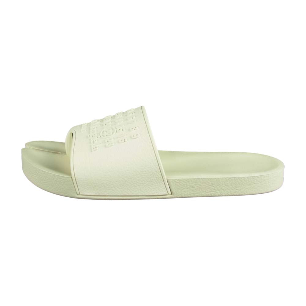 MAISON MARGIELA メゾンマルジェラ 22ライン S57WX0075 足袋 TABI タビ スライドサンダル ホワイト系 43【中古】