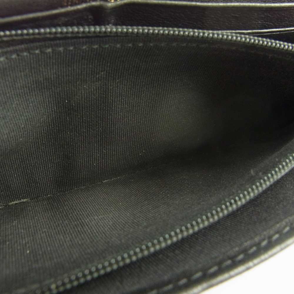 JIMMY CHOO ジミーチュウ スタースタッズ 二つ折り レザー 財布 ブラック系【中古】