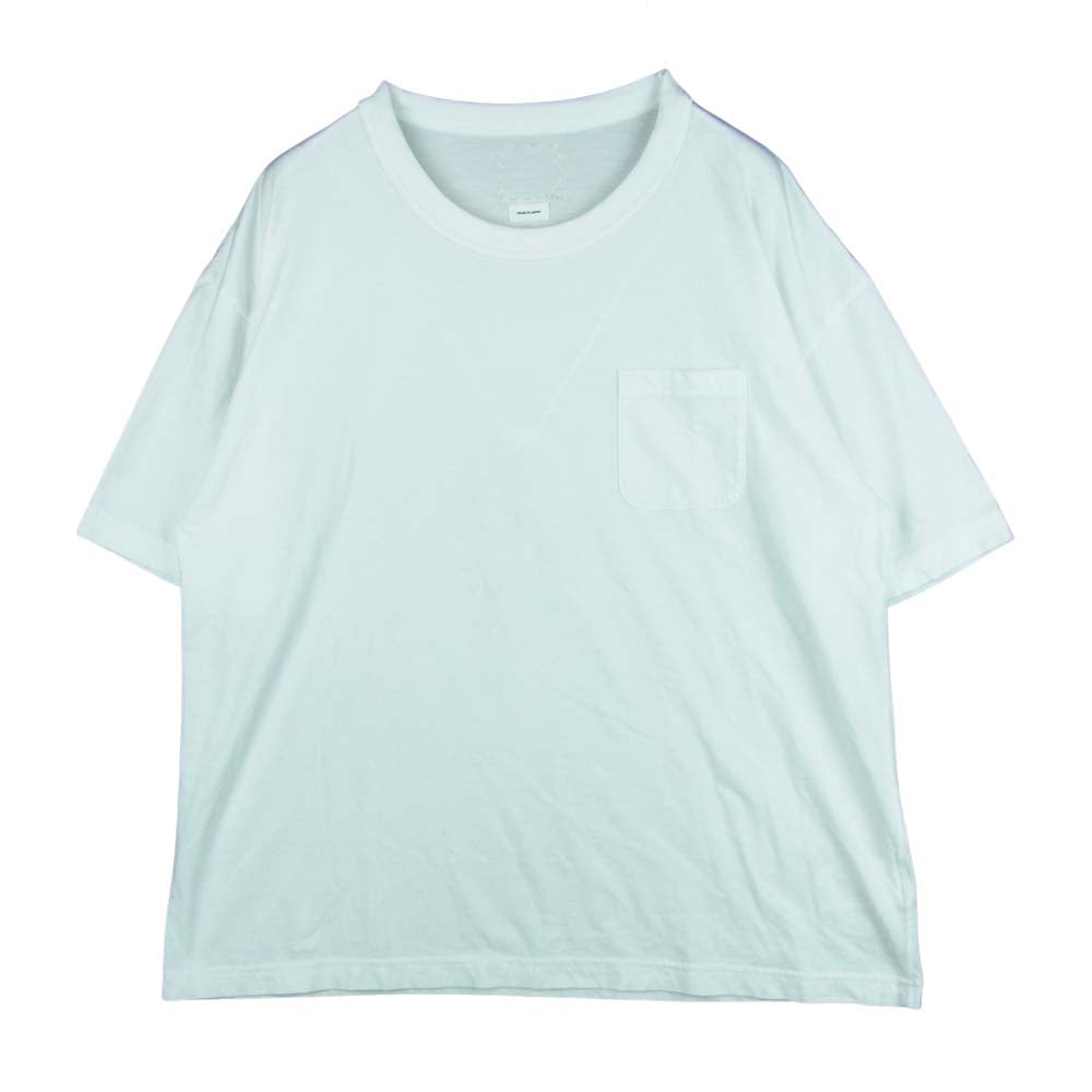 VISVIM ビズビム 0122105010001 ULTIMATE JUMBO TEE S/S アルティメイト ジャンボ 半袖 Tシャツ ホワイト系 3【中古】