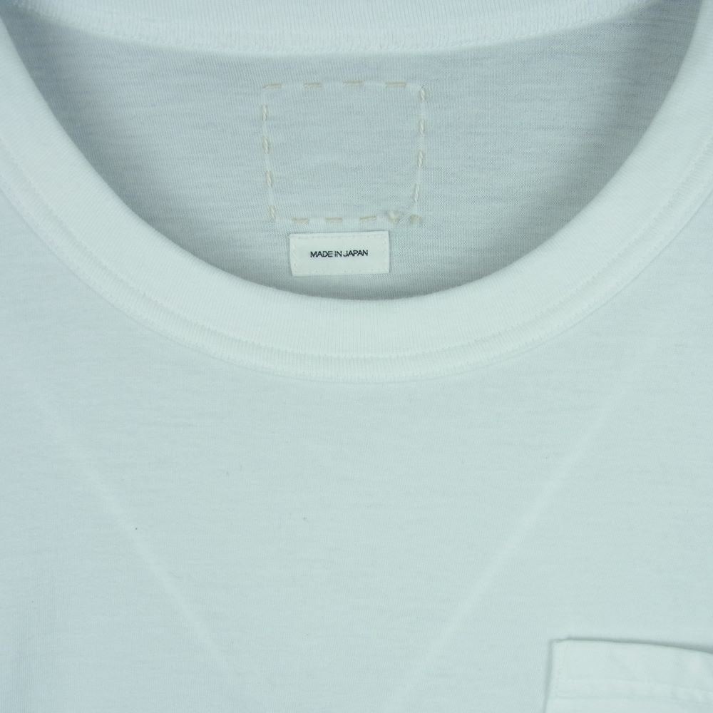 VISVIM ビズビム 0122105010001 ULTIMATE JUMBO TEE S/S アルティメイト ジャンボ 半袖 Tシャツ ホワイト系 3【中古】