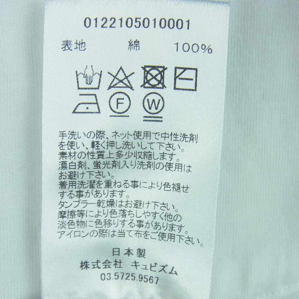 VISVIM ビズビム 0122105010001 ULTIMATE JUMBO TEE S/S アルティメイト ジャンボ 半袖 Tシャツ ホワイト系 3【中古】