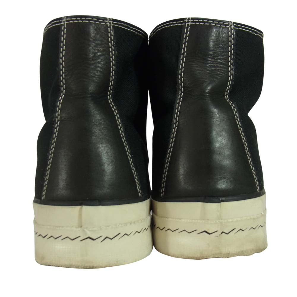VISVIM ビズビム 0121301001002 SKAGWAY HI PATTEN スカグウェイ ハイ キャンバス スニーカー ブラック系 9【中古】