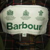 Barbour バブアー 2201157 国内正規品 BURGHLEY CASUAL オーバーサイズ バーレー コート カーキ系 40【美品】【中古】