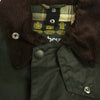 Barbour バブアー MWX0534 SG91 国内正規品 Border SL Waxed Cotton ボーダー ワックスド コットン オイルド ジャケット カーキ系 42【中古】