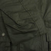 Barbour バブアー MWX0534 SG91 国内正規品 Border SL Waxed Cotton ボーダー ワックスド コットン オイルド ジャケット カーキ系 42【中古】