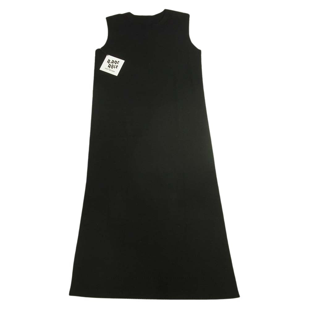 ISSEY MIYAKE イッセイミヤケ 22SS AT21-KH421-15 A-POC ABLE AT13KH415 TYPE-A-004 ニット ワンピース ブラック系 1【極上美品】【中古】