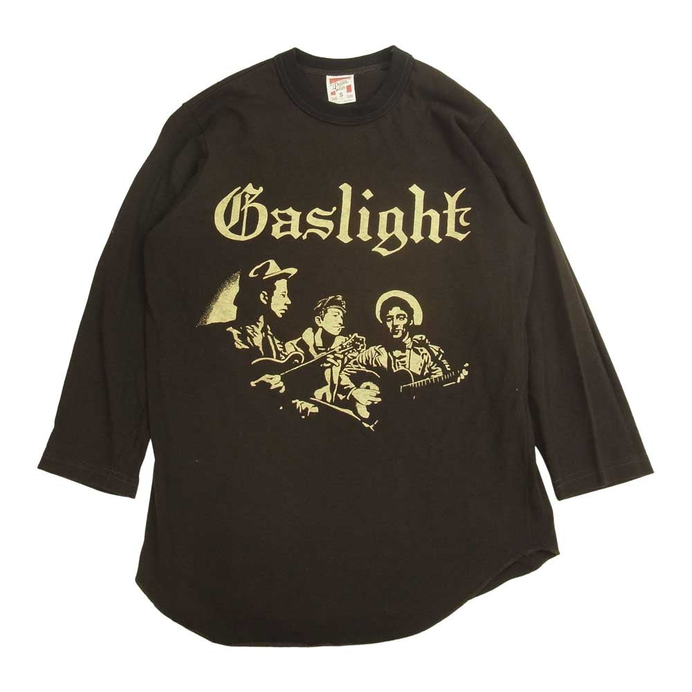 FREEWHEELERS フリーホイーラーズ Gaslight 七分袖 Tシャツ ブラウン系 S【中古】