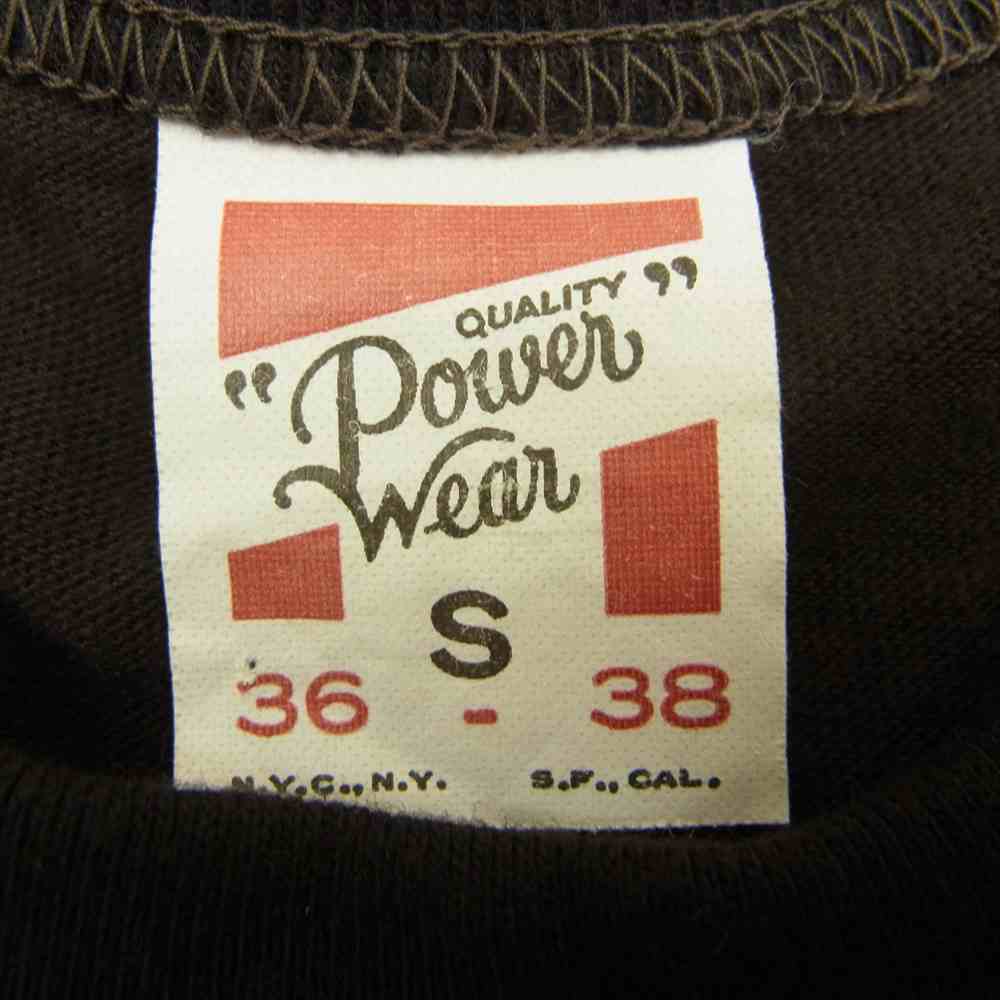 FREEWHEELERS フリーホイーラーズ Gaslight 七分袖 Tシャツ ブラウン系 S【中古】