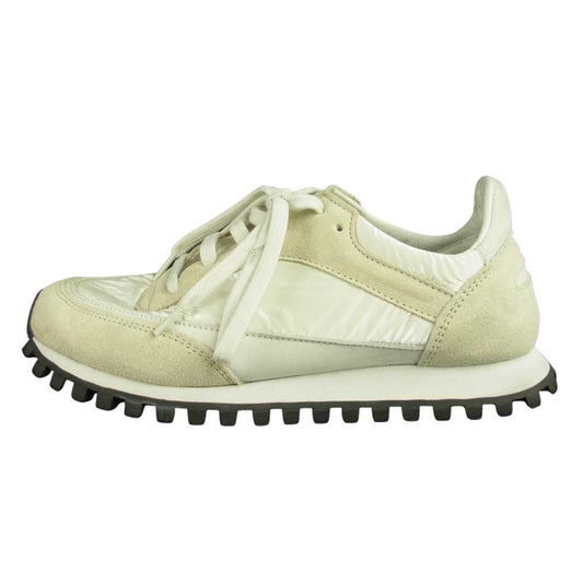 COMME des GARCONS コムデギャルソン コムコム SPALWART スパルウォート スエード ナイロン ローカット スニーカー ホワイト系 36【中古】