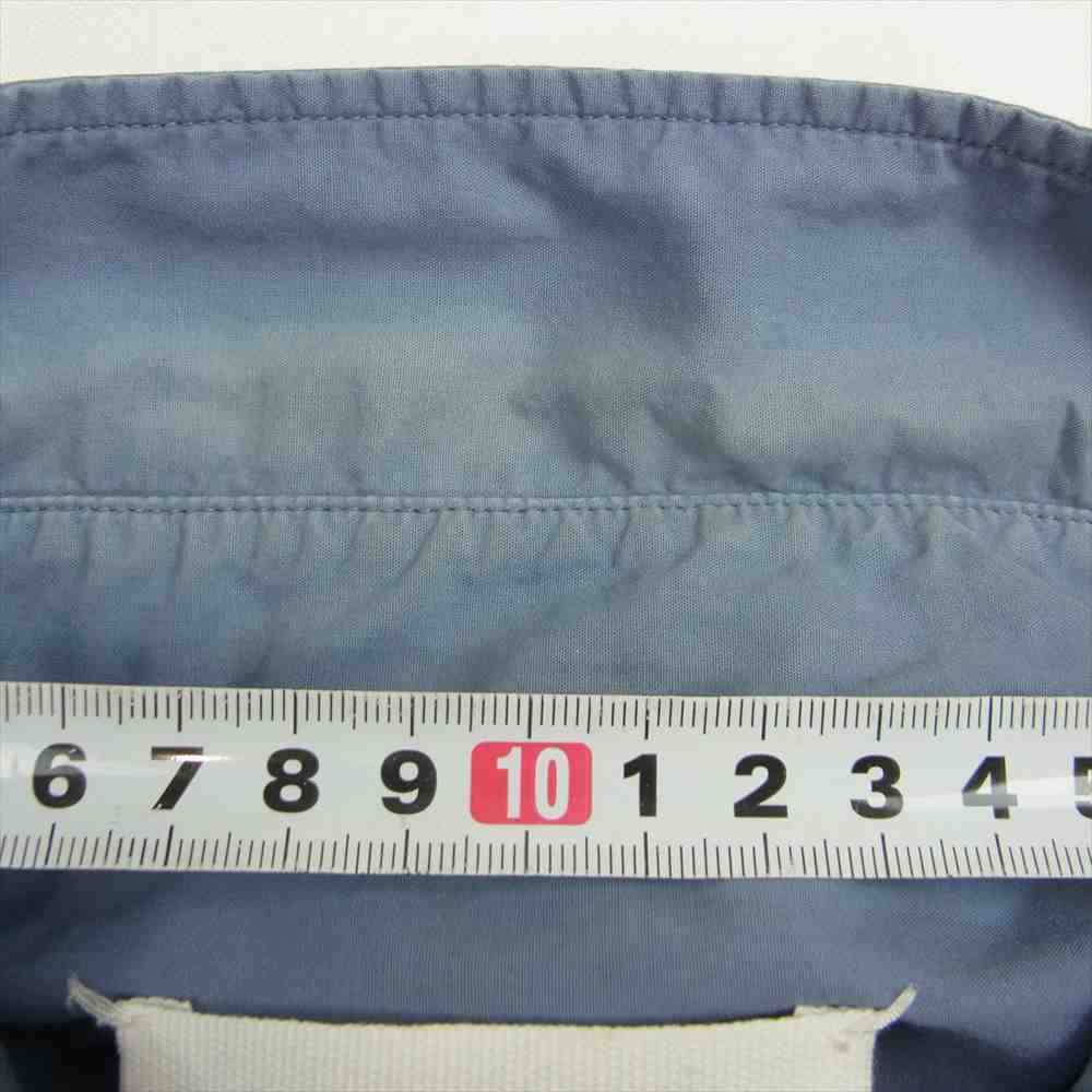 MAISON MARGIELA メゾンマルジェラ 14SS S5DL0231 S38778 10ライン 四つタグ 長袖 シャツ ブルー系 46【中古】