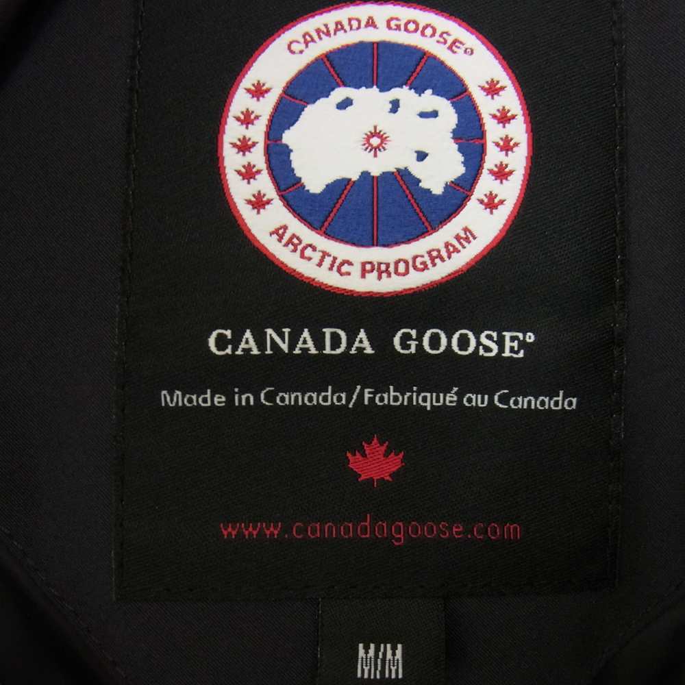 CANADA GOOSE カナダグース 3808M サザビーリーグ WYNDHAM PARKA SLIM ウィンダム パーカ ダウン ジャケット ネイビー系 M【中古】