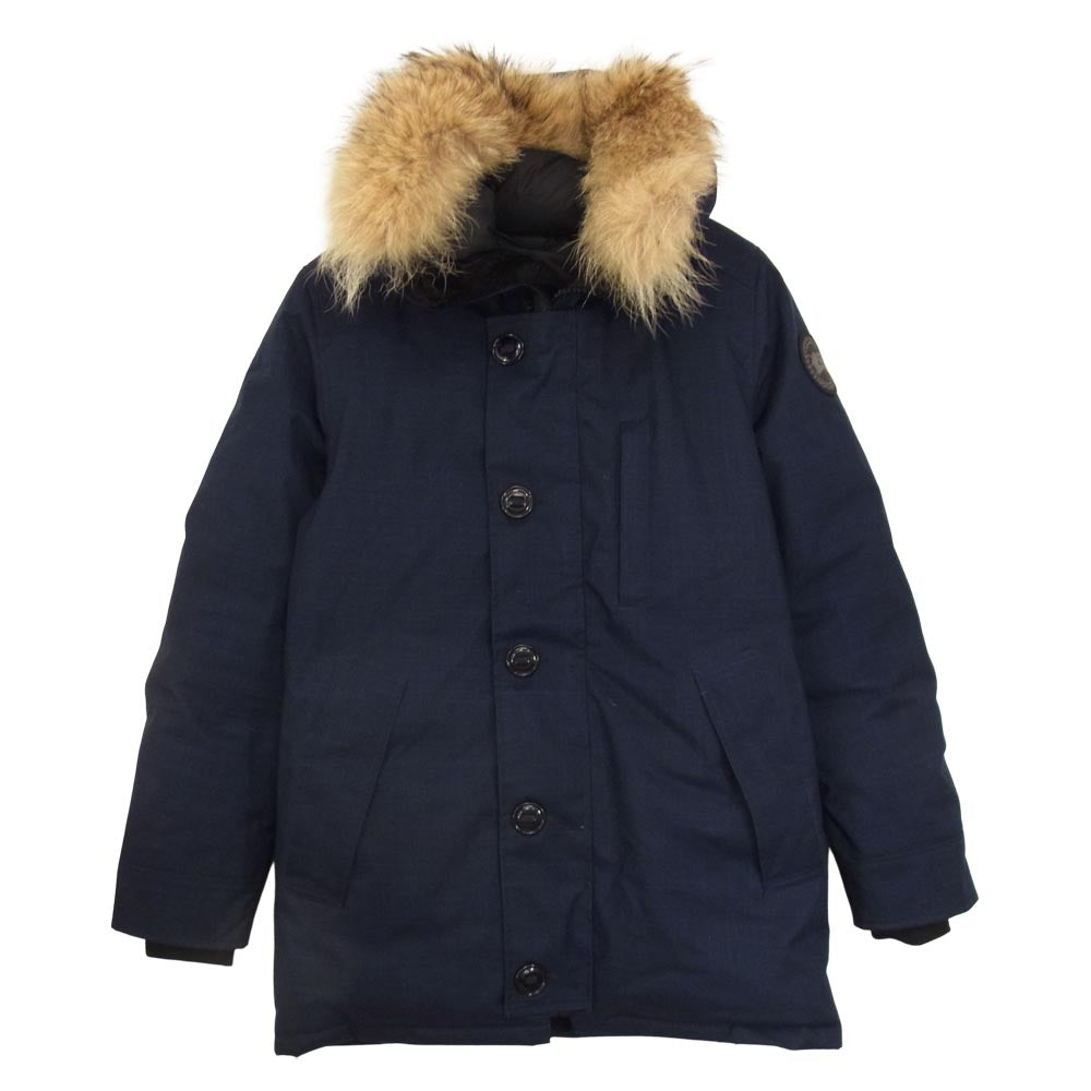 CANADA GOOSE カナダグース 3481JMB グリフィン EDIFICE エディフィス 別注 CRESTON クレストン ファー パーカ ダウン ジャケット ネイビー系 XS【中古】