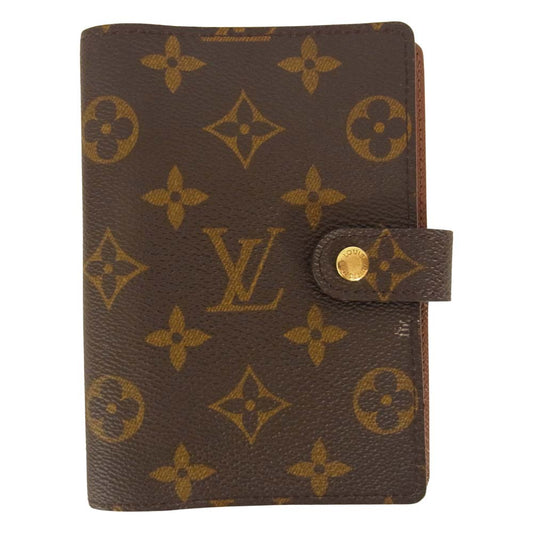 LOUIS VUITTON ルイ・ヴィトン R20005 モノグラム アジェンダPM  ブラウン系【中古】