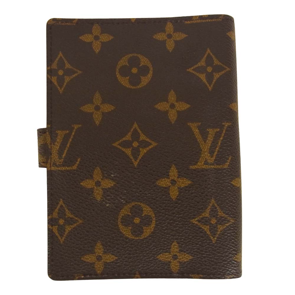 LOUIS VUITTON ルイ・ヴィトン R20005 モノグラム アジェンダPM  ブラウン系【中古】
