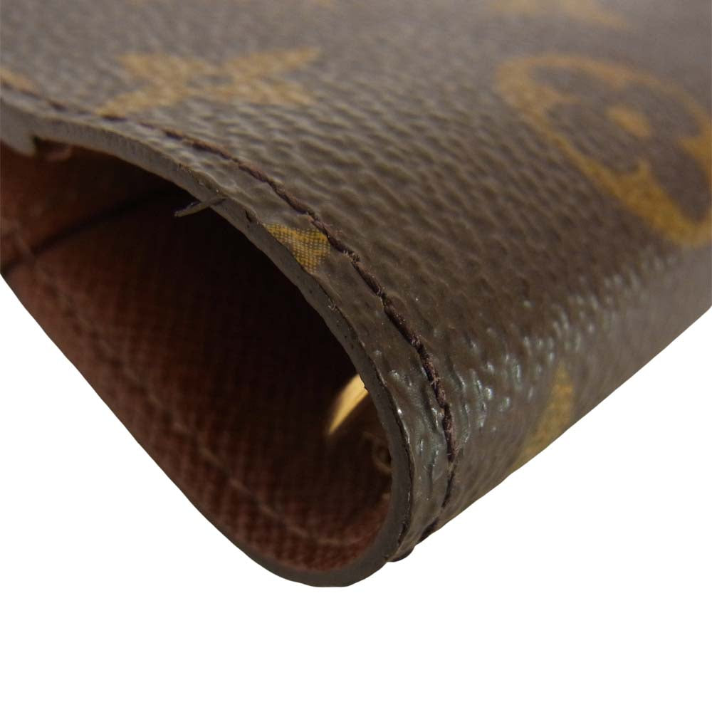 LOUIS VUITTON ルイ・ヴィトン R20005 モノグラム アジェンダPM  ブラウン系【中古】
