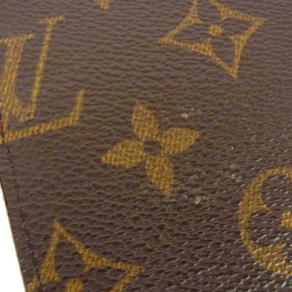 LOUIS VUITTON ルイ・ヴィトン R20005 モノグラム アジェンダPM  ブラウン系【中古】