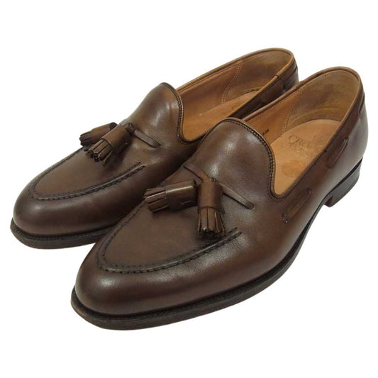 CROCKETT&JONES クロケットアンドジョーンズ 6212 CAVENDISH3 キャベンディッシュ3 タッセルローファー スリッポン 7E【中古】