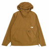 THE NORTH FACE ノースフェイス NP21735 Compact Anorak コンパクト アノラック ジャケット ウインドブレイカー ユーティリティブラウン ブラウン系 S【中古】