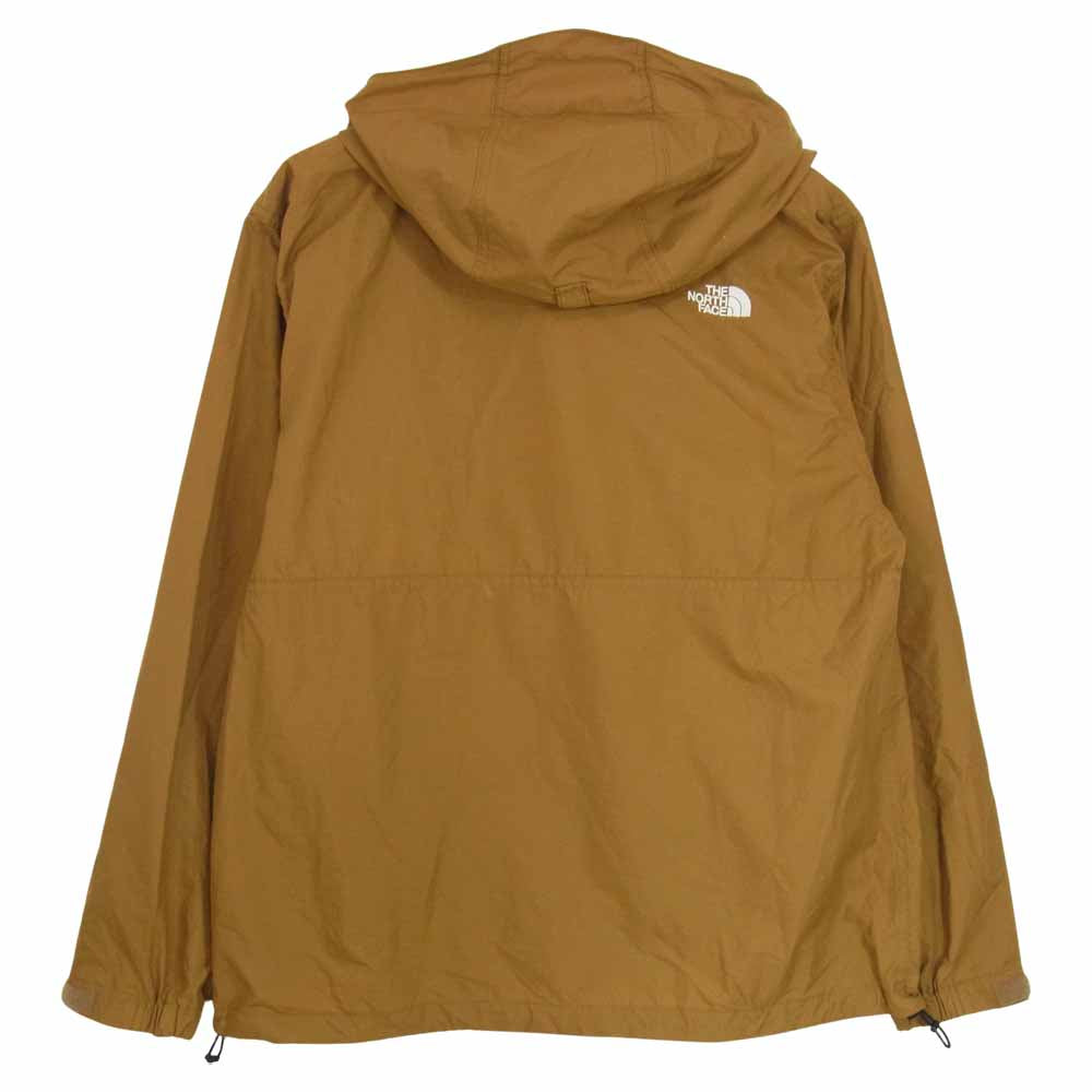 THE NORTH FACE ノースフェイス NP21735 Compact Anorak コンパクト アノラック ジャケット ウインドブレイカー ユーティリティブラウン ブラウン系 S【中古】