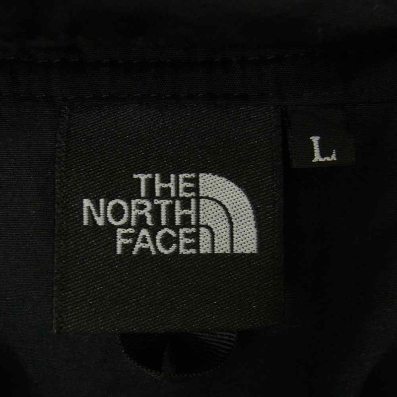 THE NORTH FACE ノースフェイス NP21735 Compact Anorak コンパクト アノラック ジャケット ウインドブレイカー ブラック ブラック系 L【中古】