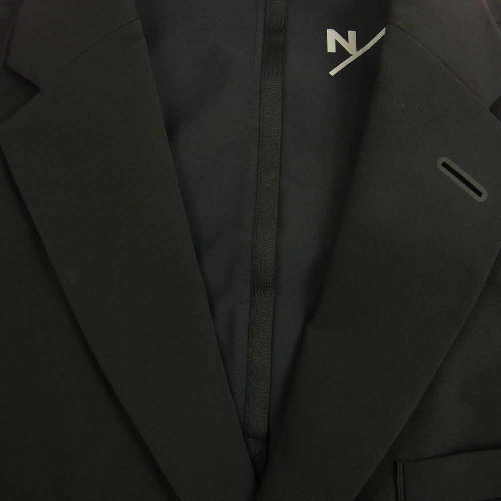 ニュートラルワークス KSU10307 Chesterfield Coat チェスター フィールド ストレッチ コート ブラック系 L【中古】