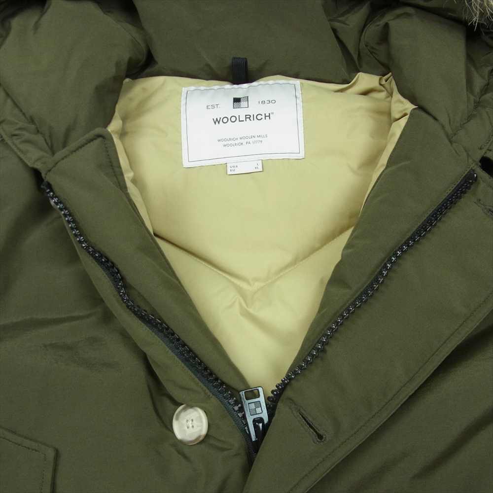 WOOLRICH ウールリッチ WOOU0297 NEW ARCTIC PARKA アークティック パーカ ダウン ジャケット カーキ系 L【中古】