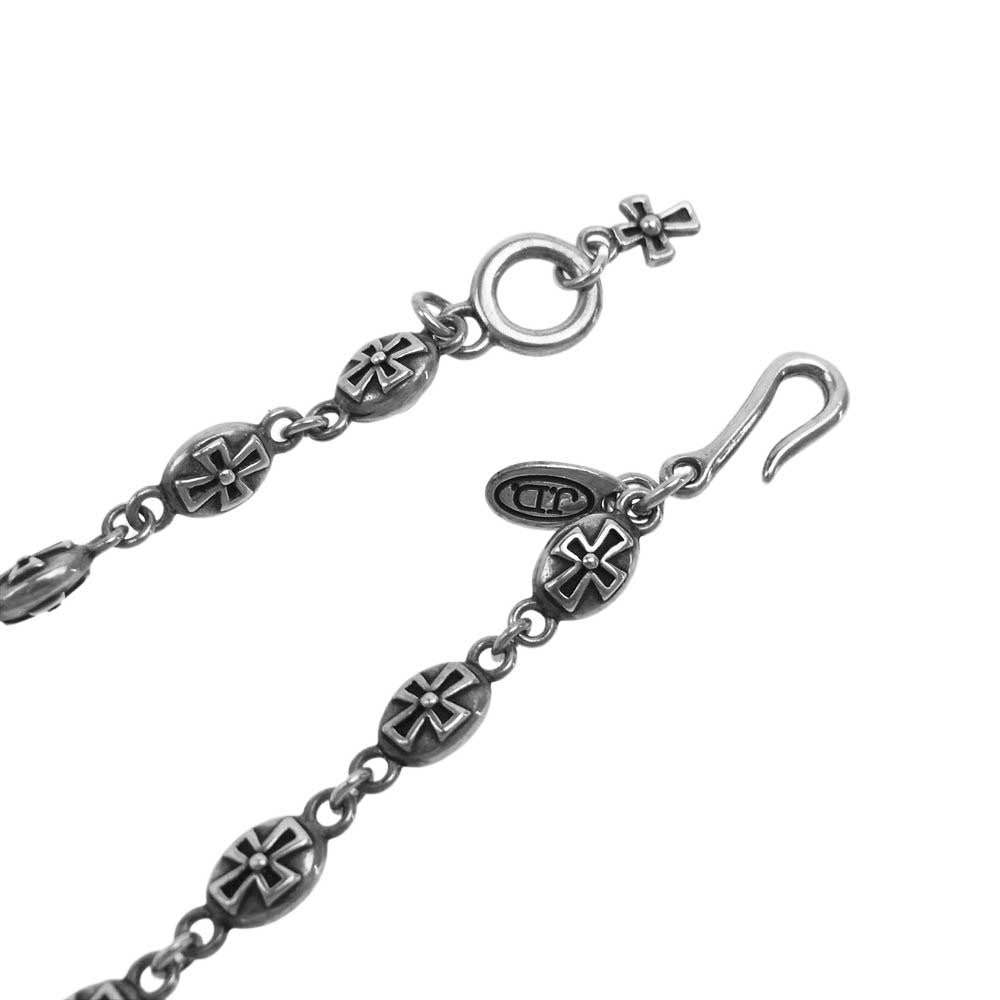 Justin Davis ジャスティンデイビス SNJ125 70cm Tiny Cross Chain タイニー クロス チェーン ネックレス シルバー系【中古】