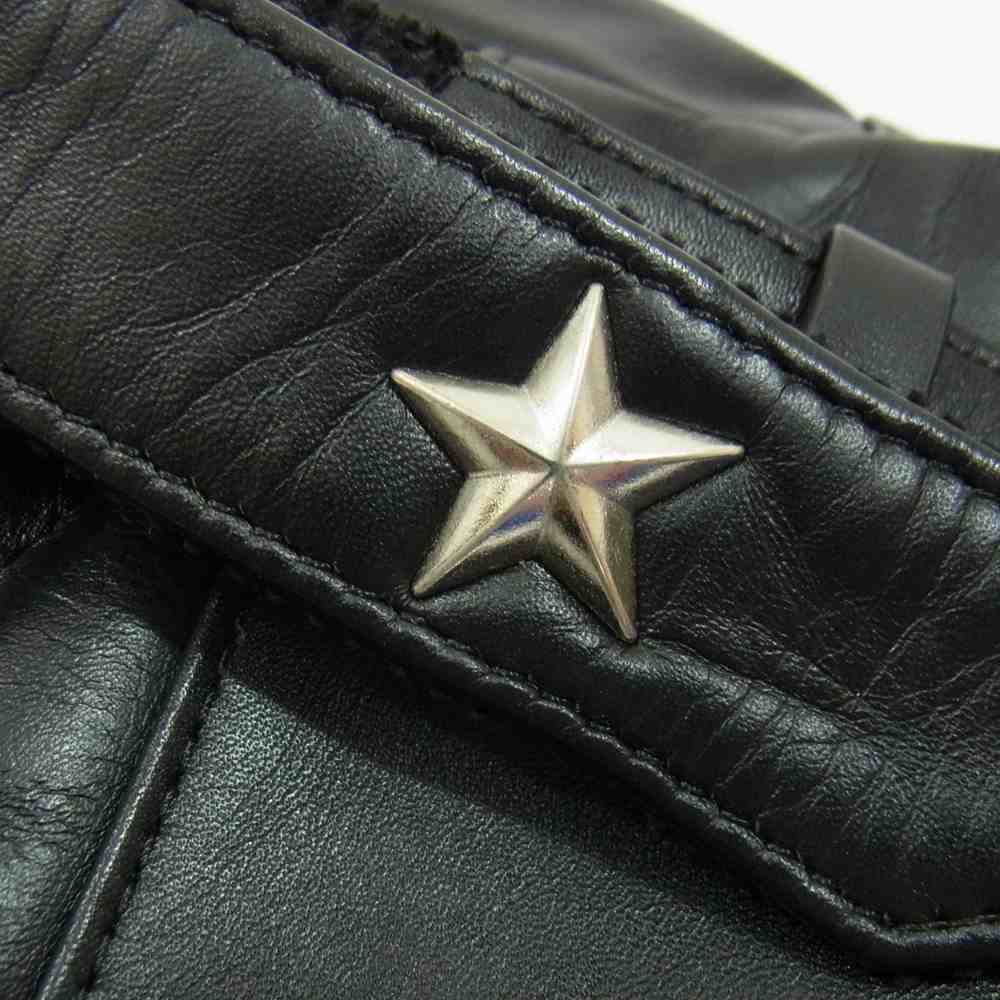 schott ショット 3169013 RIDERS BODY BAG レザー 本革 ライダース ボディバッグ ブラック系【中古】