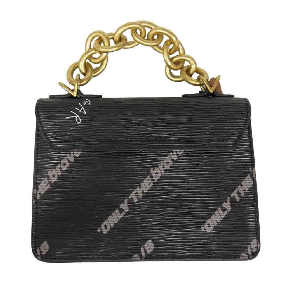 DIESEL ディーゼル プリント 総柄 ハンドバッグ ブラック系【新古品】【未使用】【中古】