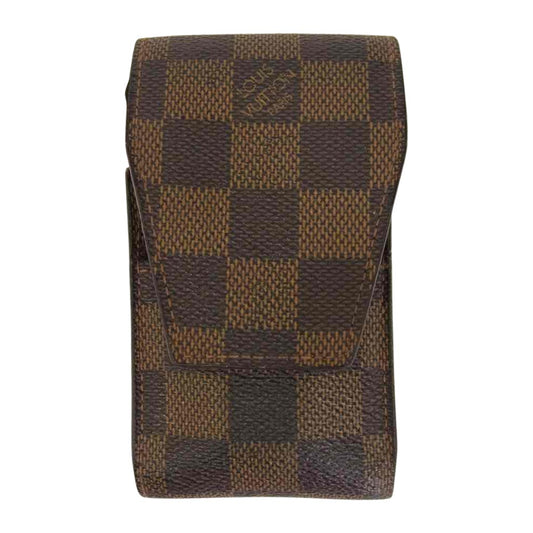 LOUIS VUITTON ルイ・ヴィトン N63024 ダミエ シガレットケース ブラウン系【中古】