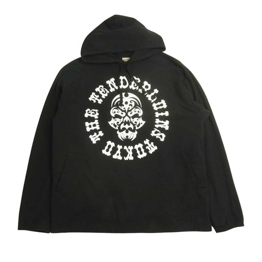 TENDERLOIN テンダーロイン T-SWEAT PARKA BS ボルネオスカル スウェット パーカー ブラック系 M【中古】