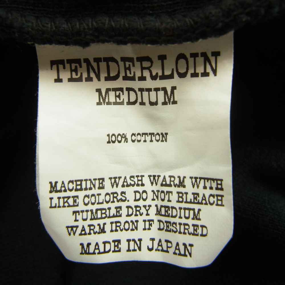 TENDERLOIN テンダーロイン T-SWEAT PARKA BS ボルネオスカル スウェット パーカー ブラック系 M【中古】
