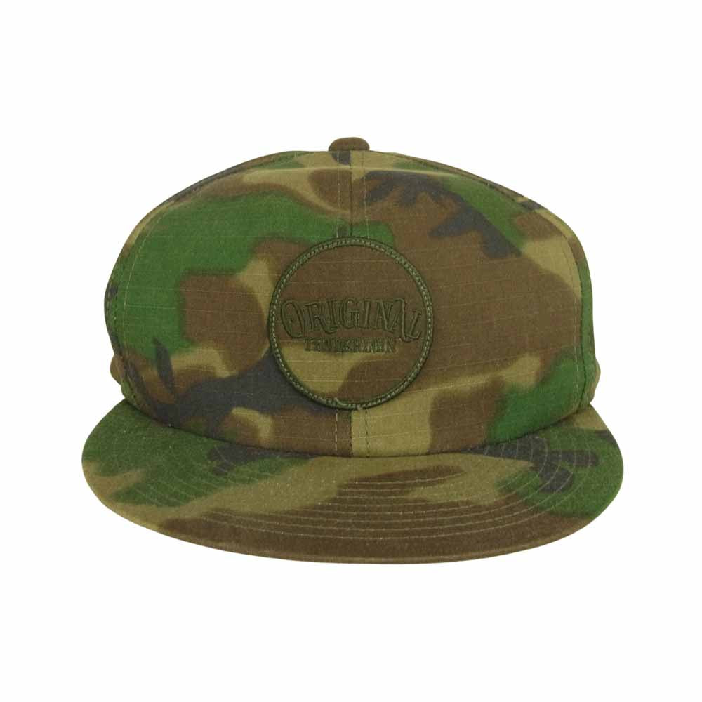 TENDERLOIN テンダーロイン T-TRUCKER CAPトラッカー キャップ カモ カーキ系【美品】【中古】