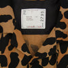 Sacai サカイ 22SS  22-02795M Leopard Print Bowling Shirt レオパード プリント ボウリング シャツ ブラウン系 1【極上美品】【中古】