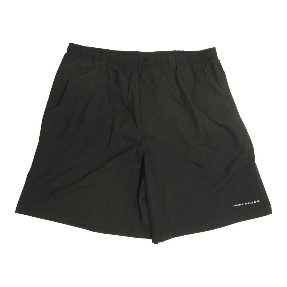 Columbia コロンビア PFG ナイロン スイム ショーツ ショート パンツ ブラック系 L【中古】
