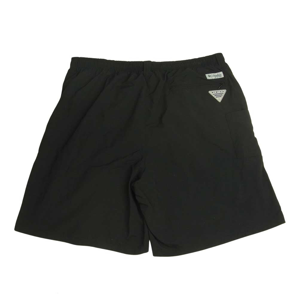 Columbia コロンビア PFG ナイロン スイム ショーツ ショート パンツ ブラック系 L【中古】