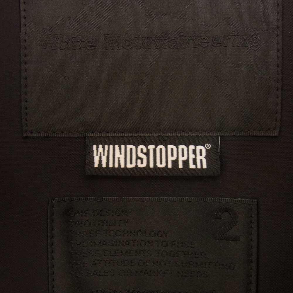 WHITE MOUNTAINEERING ホワイトマウンテニアリング BK1573202 WINDSTOPPER SOFT POLYESTER TAFFTA BLOUSON ウインドストッパー  ソフト ポリエステル タフタ ブルゾン ジャケット ブラック系 2【中古】