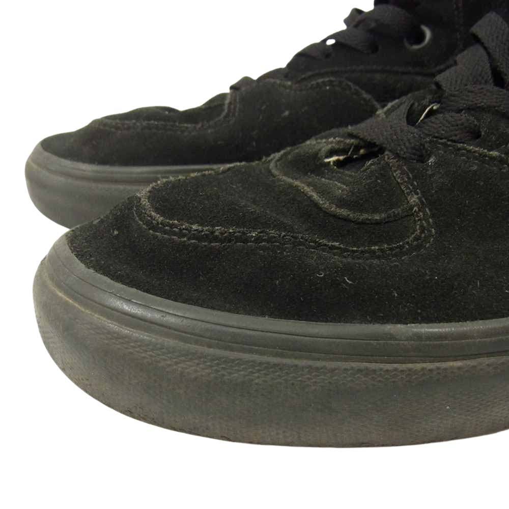 VANS バンズ HALF CAB ハーフキャブ スエード スニーカー ブラック系 US10.5(28.5cm)【中古】