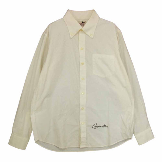 GANGSTERVILLE ギャングスタービル 19AW GSV-19-AW-27 SMUGGLER L/S SHIRTS 長袖 ボタンダウン シャツ オフホワイト系 XL【中古】