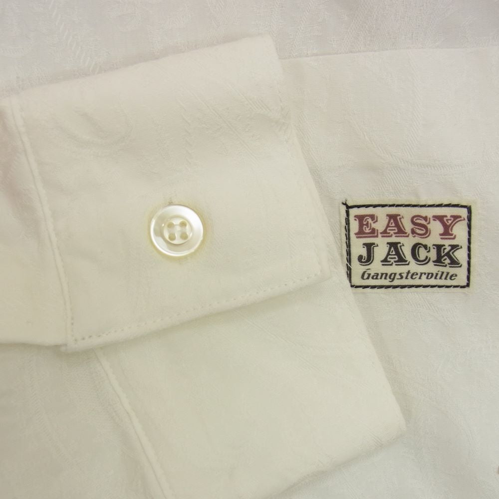 GANGSTERVILLE ギャングスタービル 21SS GSV-21-SS-16 Easy Jack L/S B.D.Shirts イージージャック 長袖 ボタンダウン シャツ オフホワイト系 XL【中古】