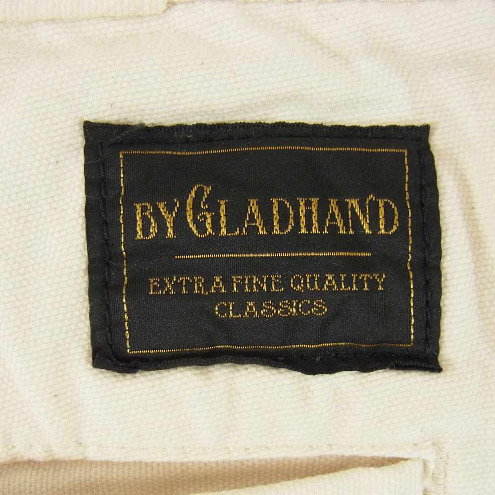 BY GLADHAND バイグラッドハンド 20AW BYGH-20-AW-13 Brother Union Trousers ブラザー ユニオン トラウザー スラックス パンツ ベージュ系 XL【中古】