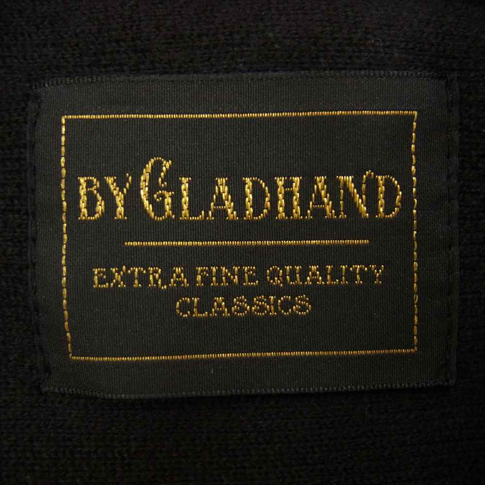 BY GLADHAND バイグラッドハンド 19SS BYGH-19-SS-10 ISLAND CARDIGAN ショールカラー カーディガン パイル生地 ブラック系 XL【中古】