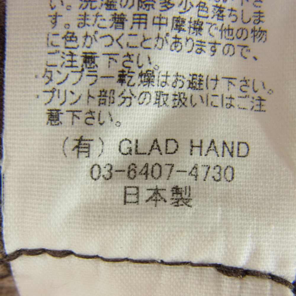 BY GLADHAND バイグラッドハンド 16AW BYGH-16-AW-17 Migrant Pants VintageFinish コーデュロイ パンツ ワーク パンツ  ブラウン系 L【中古】