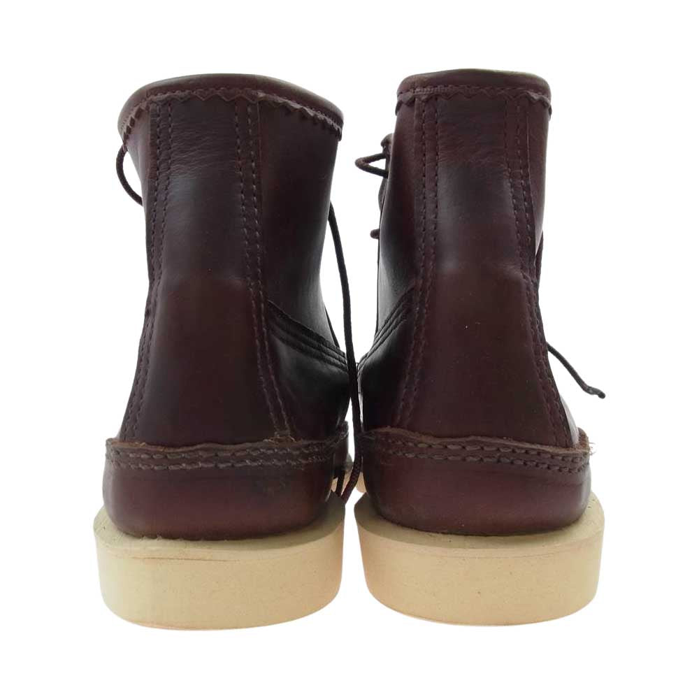 RUSSELL MOCCASIN ラッセルモカシン 4263 SPORTING CLAYS CHUKKA クレープソール スポーティング クレイ チャッカ モカシン ブーツ ブラウン系 8.5【新古品】【未使用】【中古】