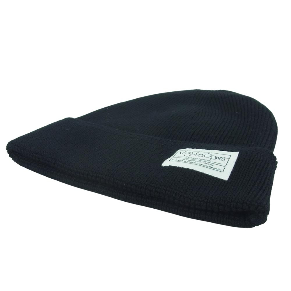 VISVIM ビズビム 0121308003002 SPORT スポーツ VS KNIT CAP ニット帽 ビーニー ブラック系 F【新古品】【未使用】【中古】