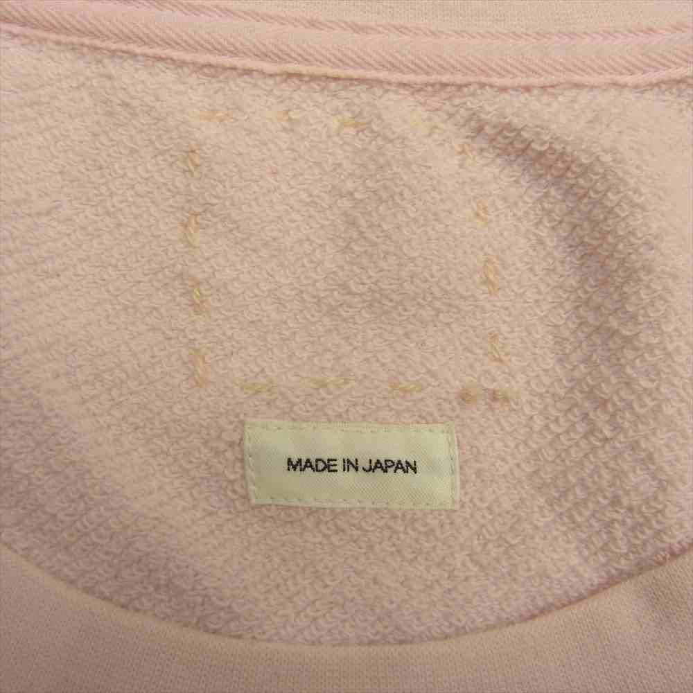 VISVIM ビズビム 21SS 0121105010009 JUMBO SWEAT L/S (VEGGIE DYE) ベジタブルダイ 加工 ジャンボ スウェット トレーナー ピンク系 2【中古】