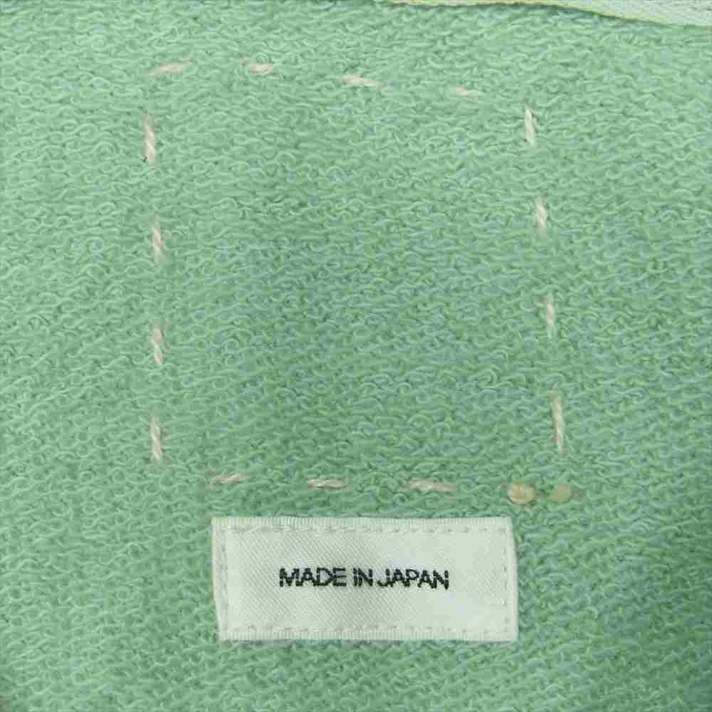 VISVIM ビズビム 19SS 0119105010018 JUMBO HOODIE P.O. (VEGGIE DYE) ベジタブルダイ 加工 ジャンボ フーディー プルオーバー パーカー ライトグリーン系 2【美品】【中古】