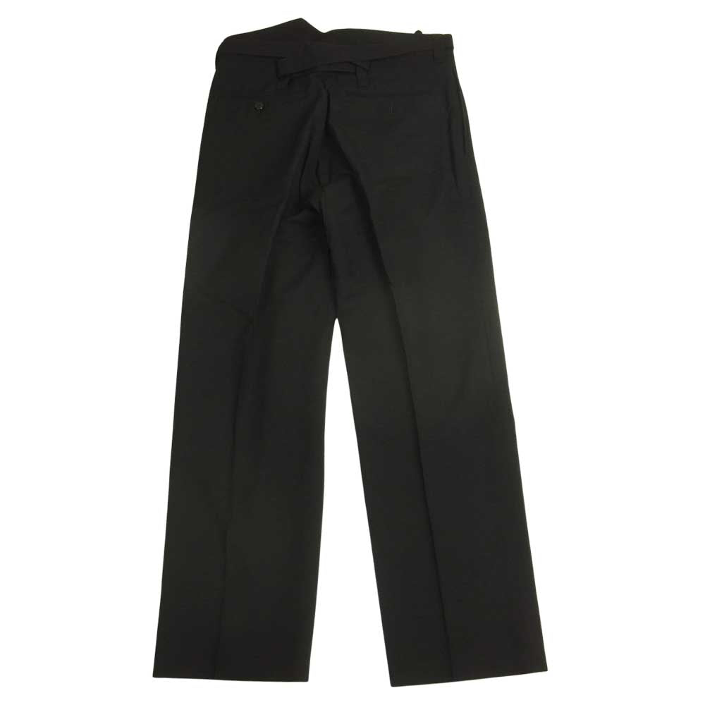 VISVIM ビズビム 19AW 0119205008017 HAKAMA PANTS ベルト 2タック スラックス 袴 パンツ ネイビー系 1【美品】【中古】