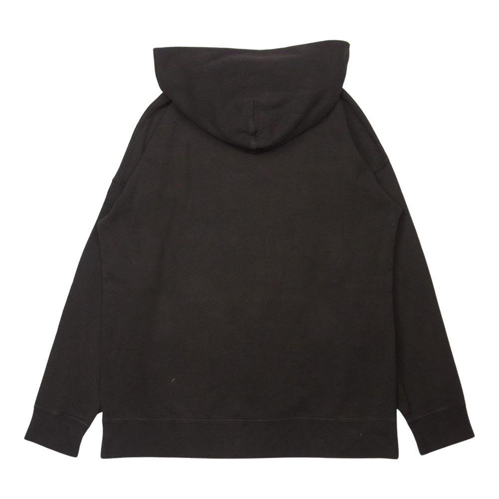 VISVIM ビズビム 21SS 0121105010007 JUMBO HOODIE P.O. (N.D.) ナチュラルダイ 加工 ジャンボ フーディー プルオーバー パーカー ダークブラウン系 2【中古】